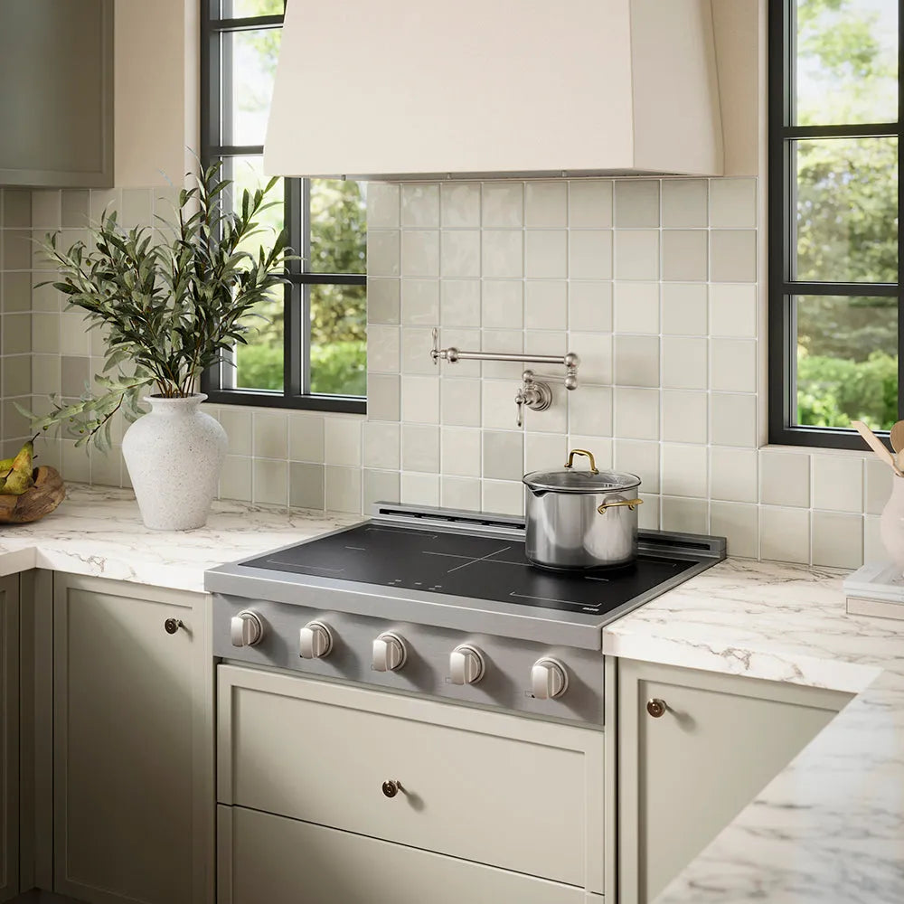 ZLINE Paramount 36-inch rangetop in stainless steel SINRT36, view 2