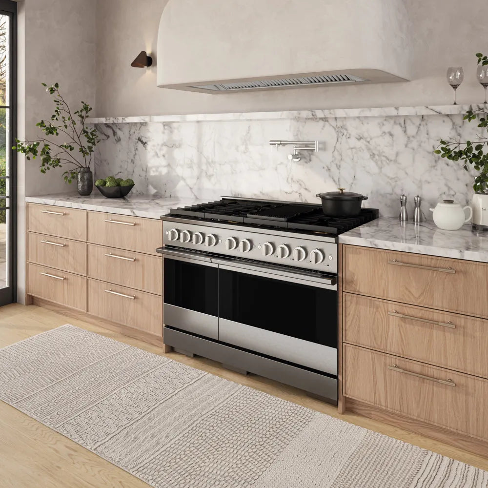 ZLINE Marino 48-inch range in stainless steel MDR-BR-48, view 6