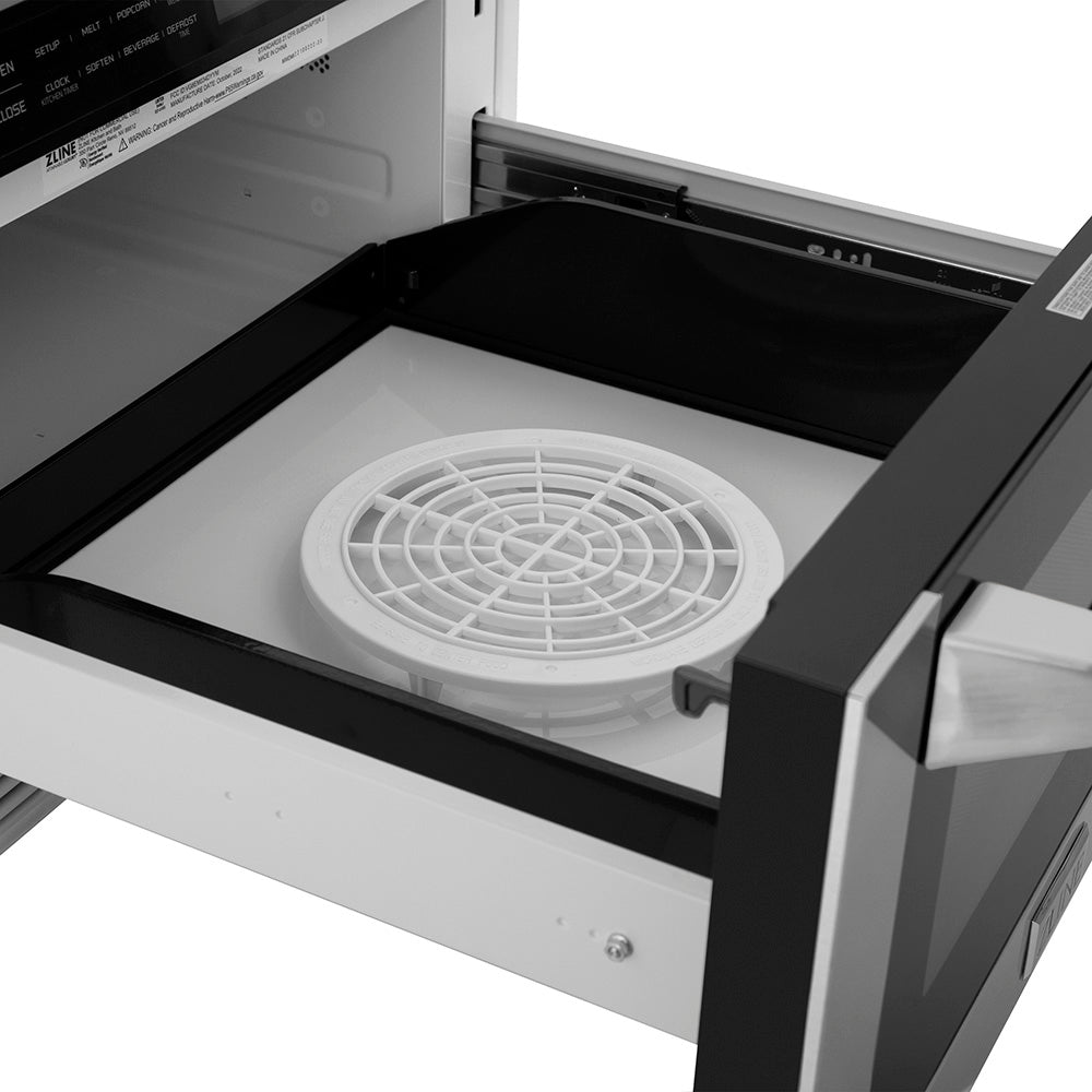 ZLINE 24-inch microwave in stainless steel MWD-1-H, detail