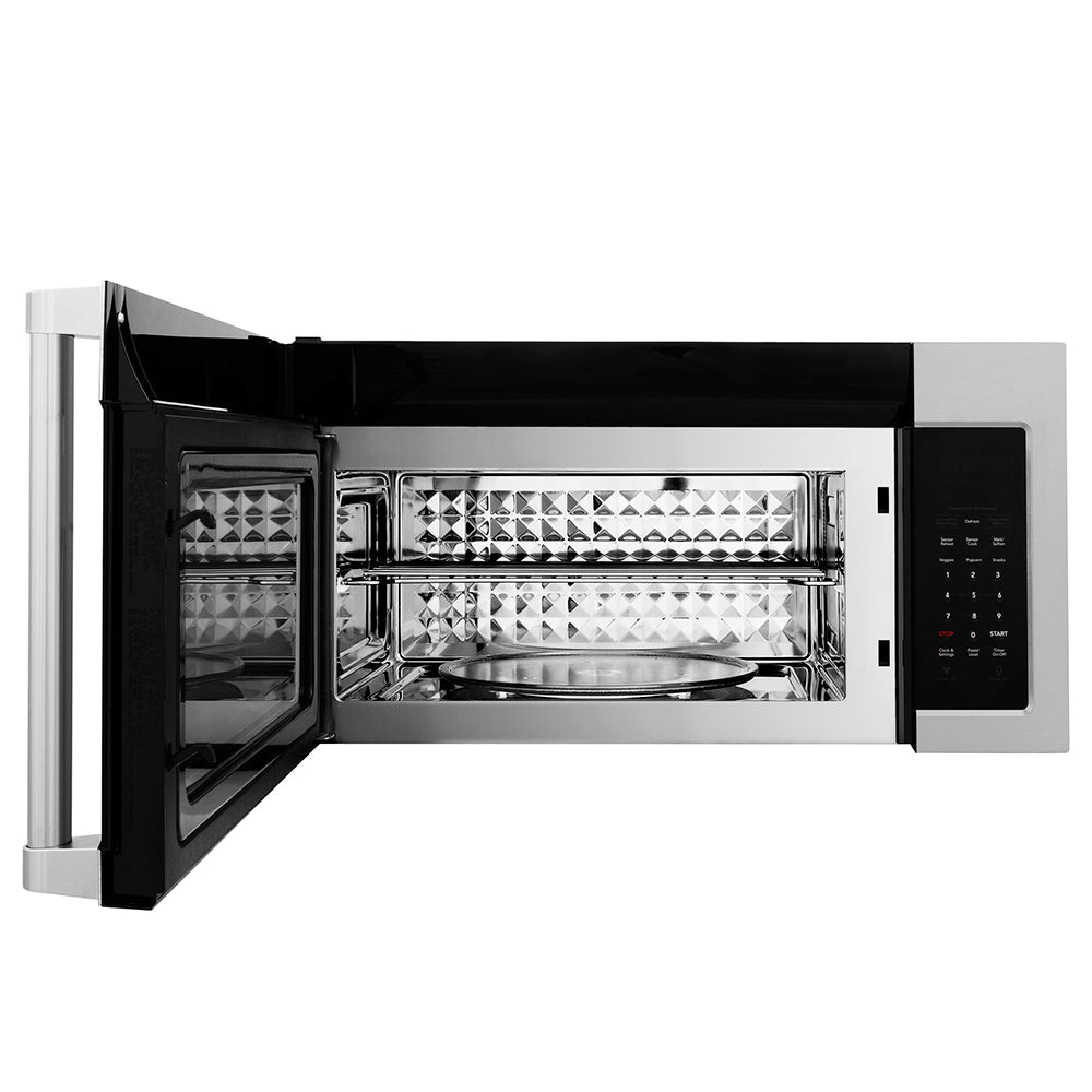 ZLINE 30-inch microwave in stainless steel MWO-OTR-H-30, front view