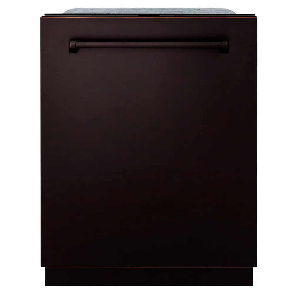 ZLINE Monument 24-inch dishwasher in oil-rubbed bronze DWMT-ORB-24