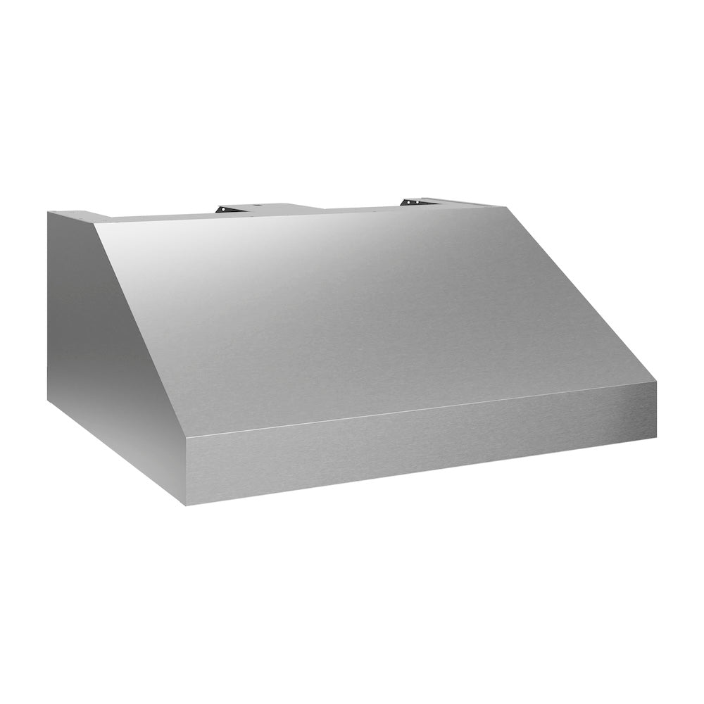 ZLINE Outdoor 42-inch range hood in stainless steel GOU1-42, side view