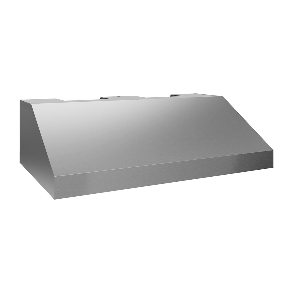 ZLINE Outdoor 60-inch range hood in stainless steel GOU1-60, side view