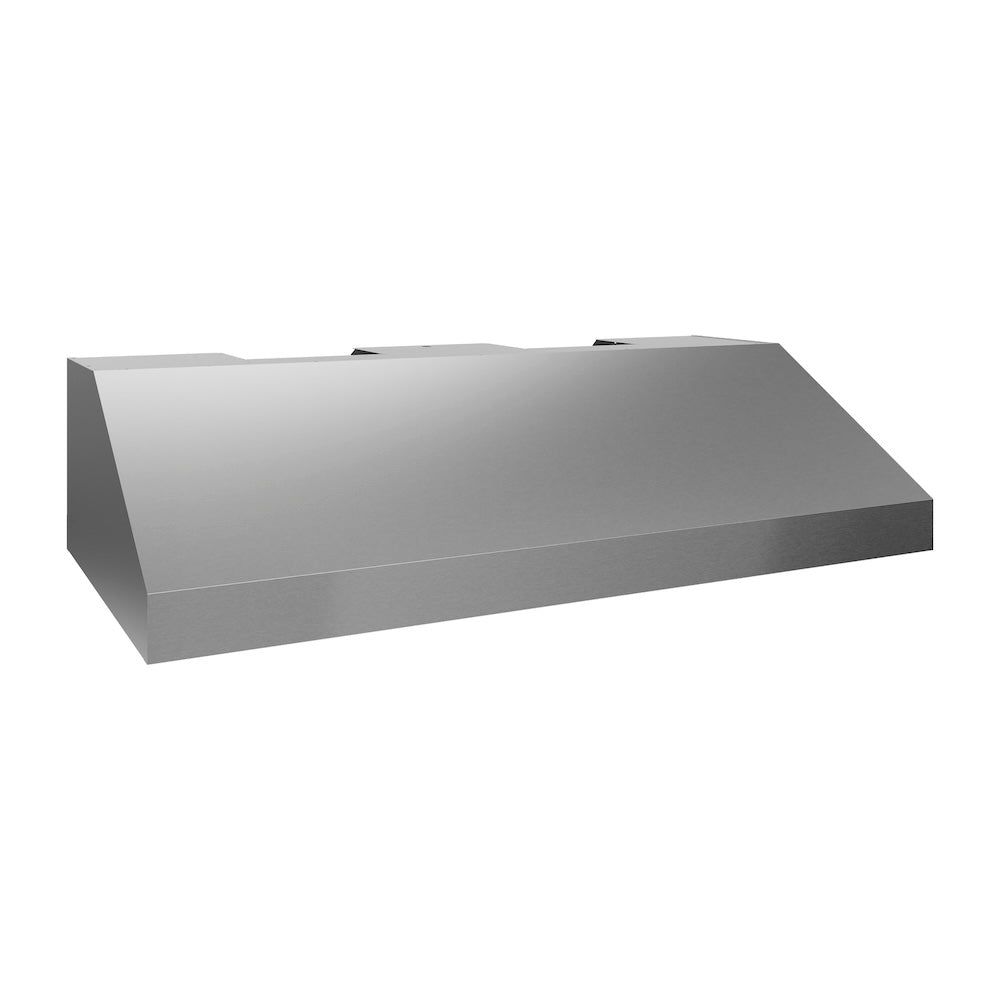 ZLINE Outdoor 72-inch range hood in stainless steel GOU1-72, side view