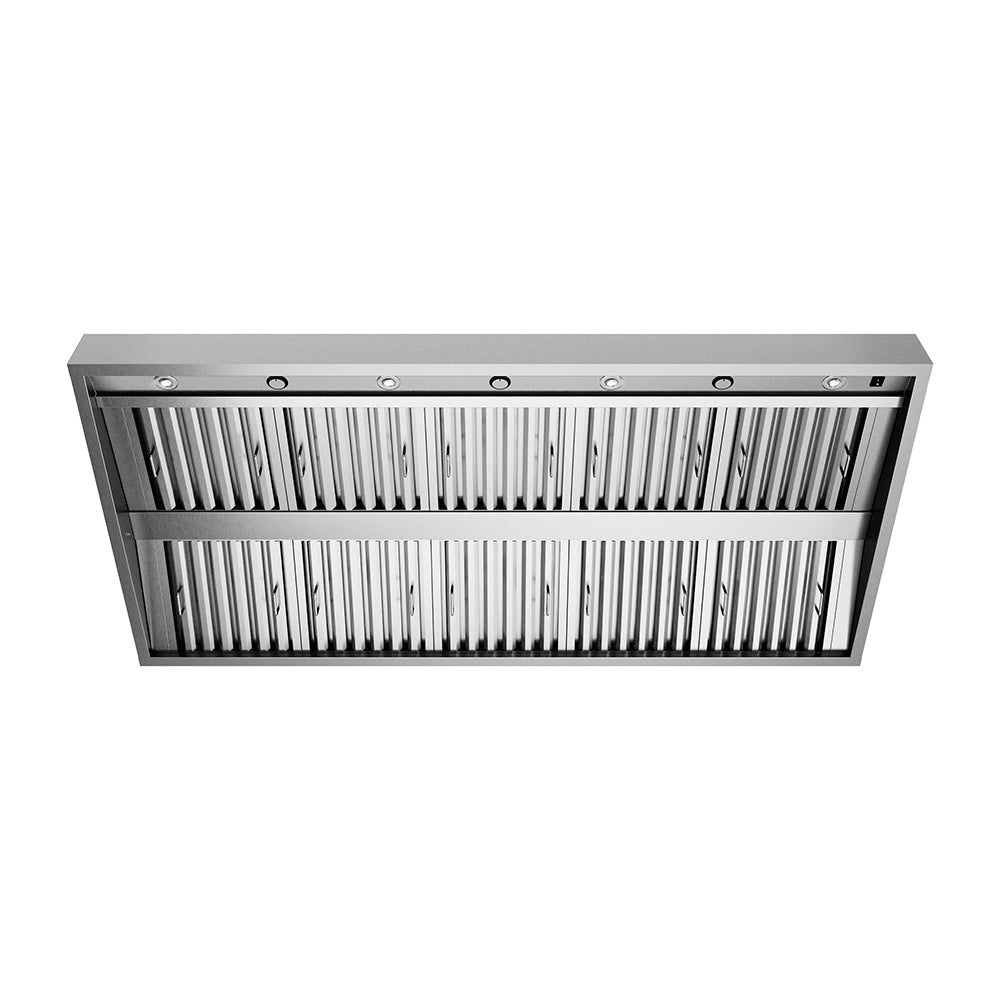 ZLINE Outdoor 72-inch range hood in stainless steel GOU2-72, front view
