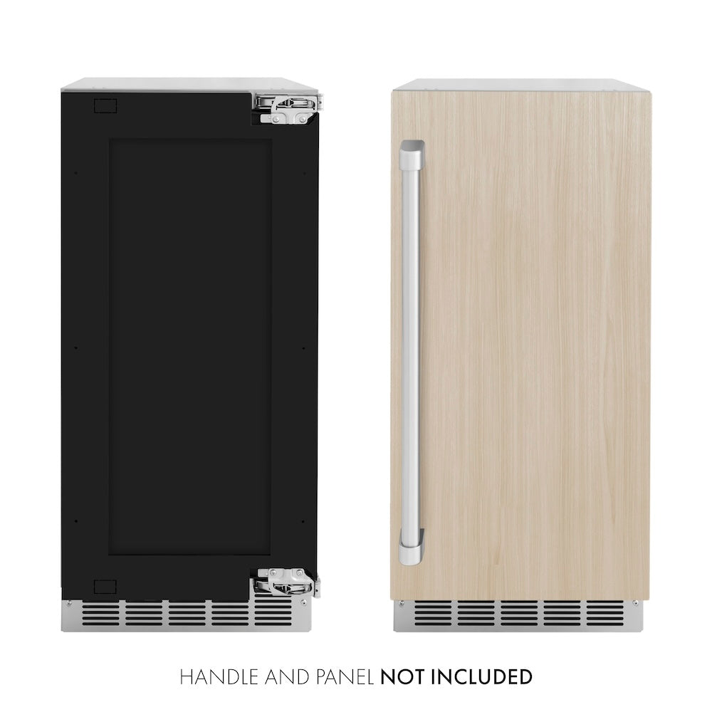 ZLINE Touchstone 15-inch ice maker, panel ready IGMDP-15