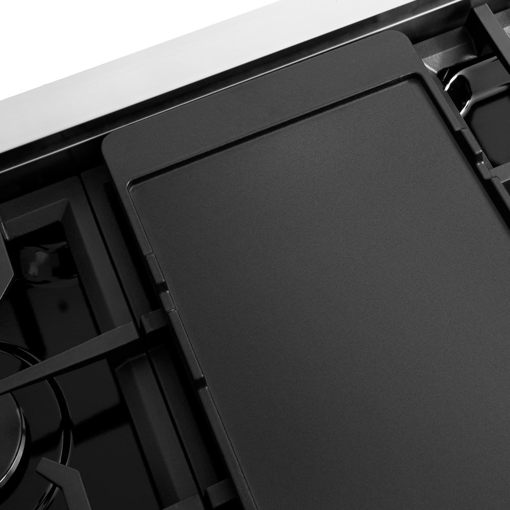 ZLINE Paramount 48-inch rangetop in stainless steel SRT48, from above