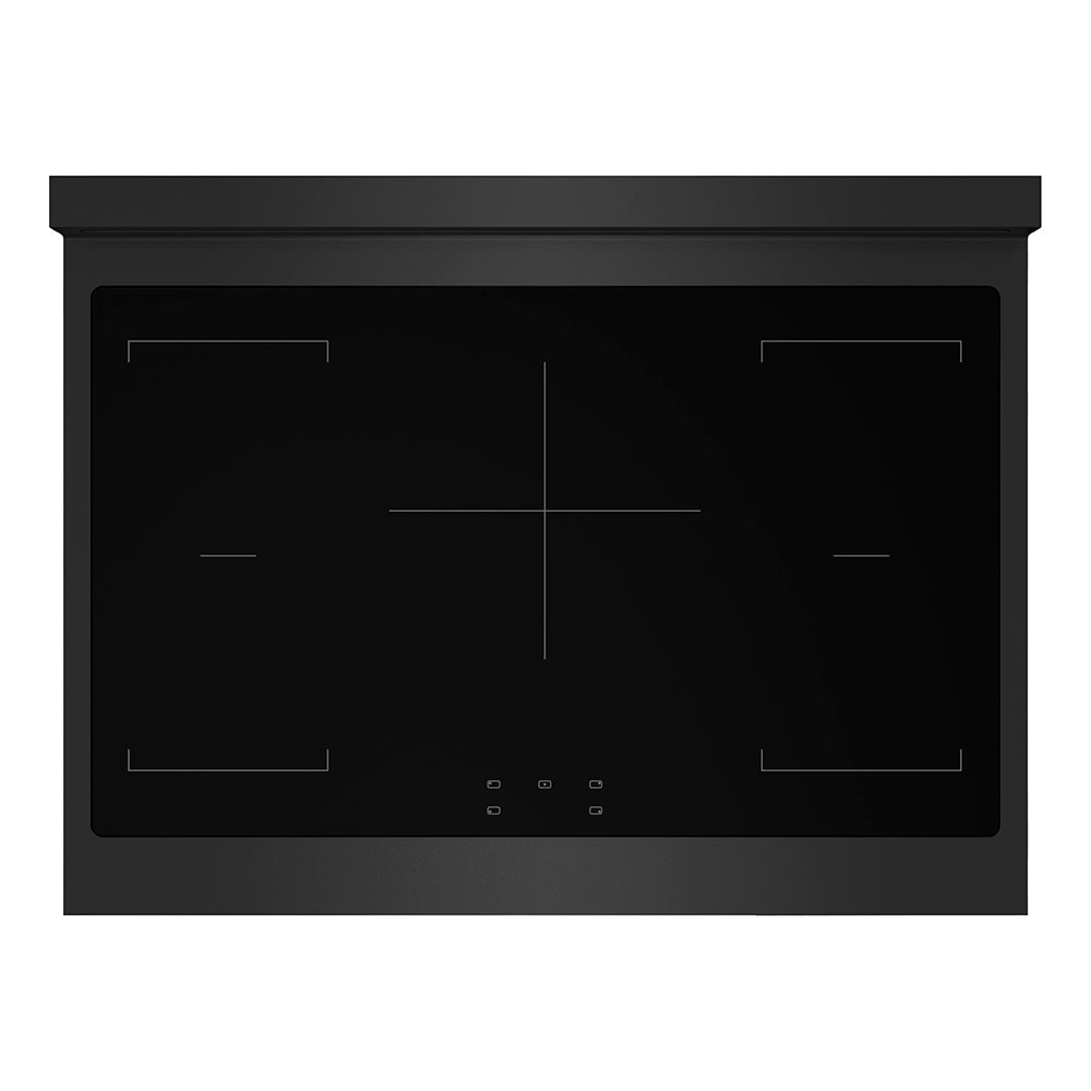 ZLINE Paramount 36-inch range in black stainless steel SINRB-36, from above