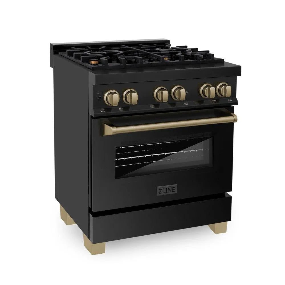 ZLINE Legacy 30-inch dual fuel range (RABZ-30-CB)