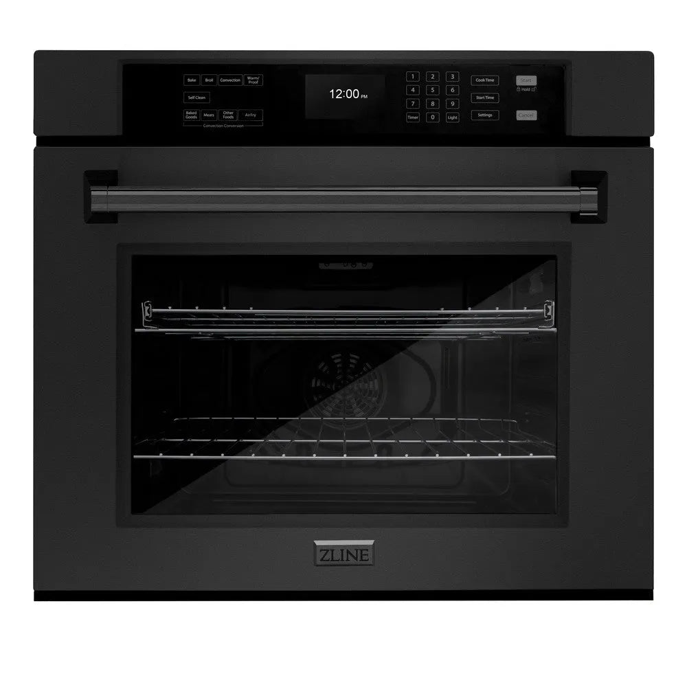 ZLINE Professional 30-inch wall oven in black stainless steel WASB-30