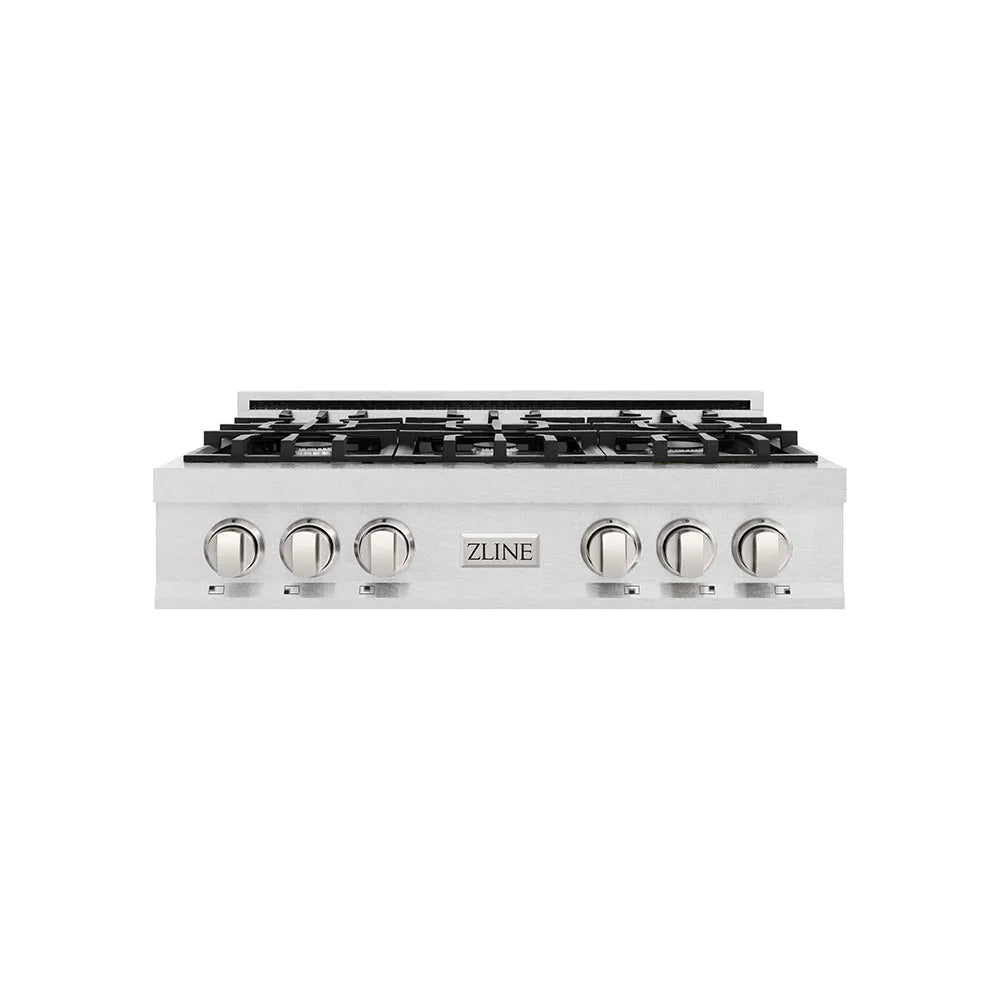 ZLINE Classic 36-inch rangetop in satin stainless steel RTS-36