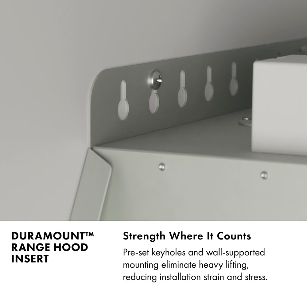 ZLINE DuraMount 28-inch range hood in stainless steel 683-28, view 3