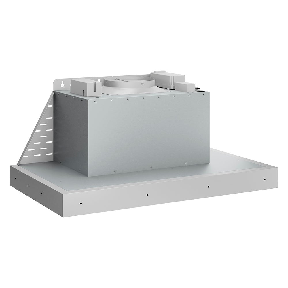 ZLINE DuraMount 34-inch range hood in stainless steel 683-34, side view