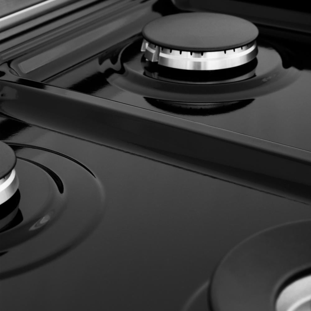 ZLINE Legacy 48-inch rangetop in satin stainless steel RTS-48, detail