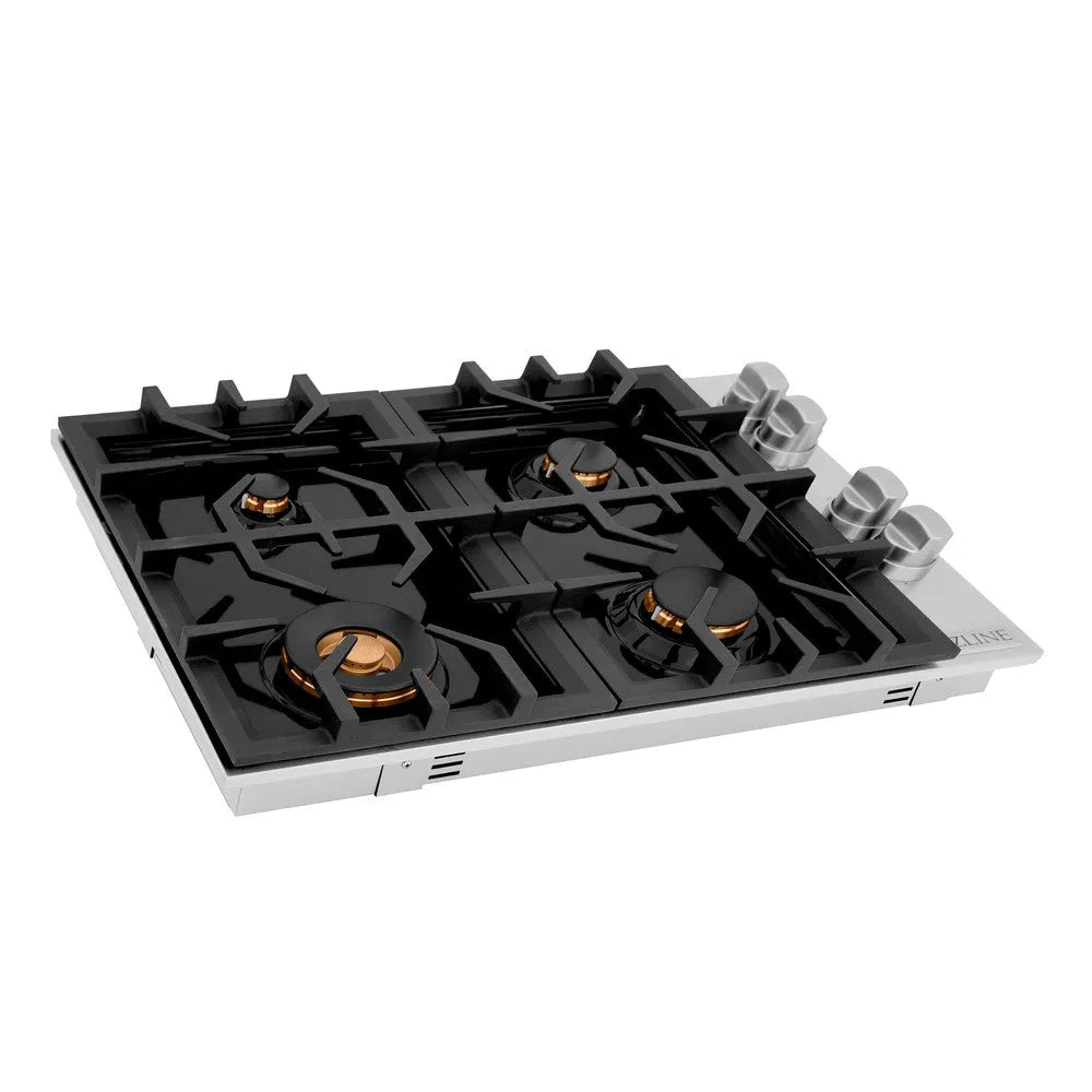 ZLINE 30-inch cooktop in stainless steel RC-BR-30-PBT