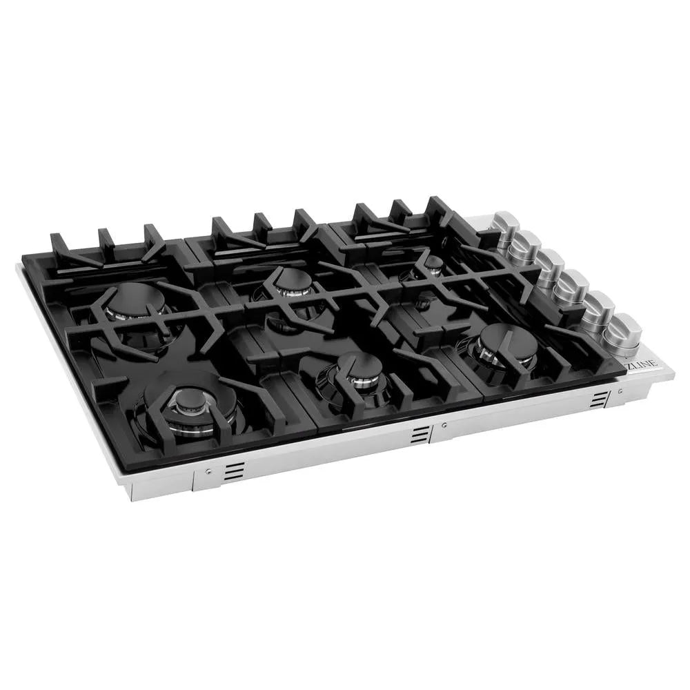 ZLINE 36-inch cooktop in stainless steel RC36-PBT