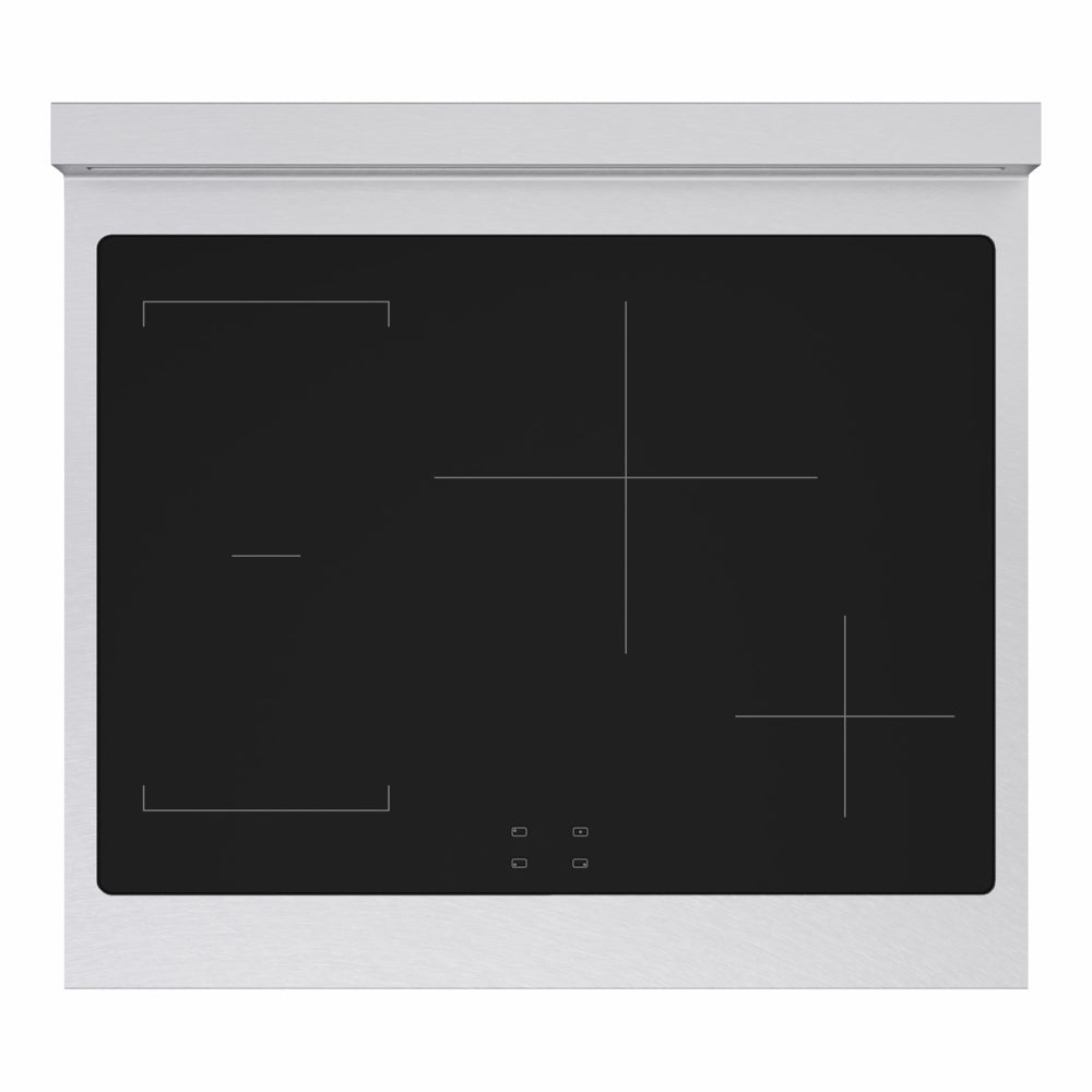 ZLINE Autograph Edition Marino 30-inch range in satin stainless steel and champagne bronze accents MINRSZ-30-CB, from above