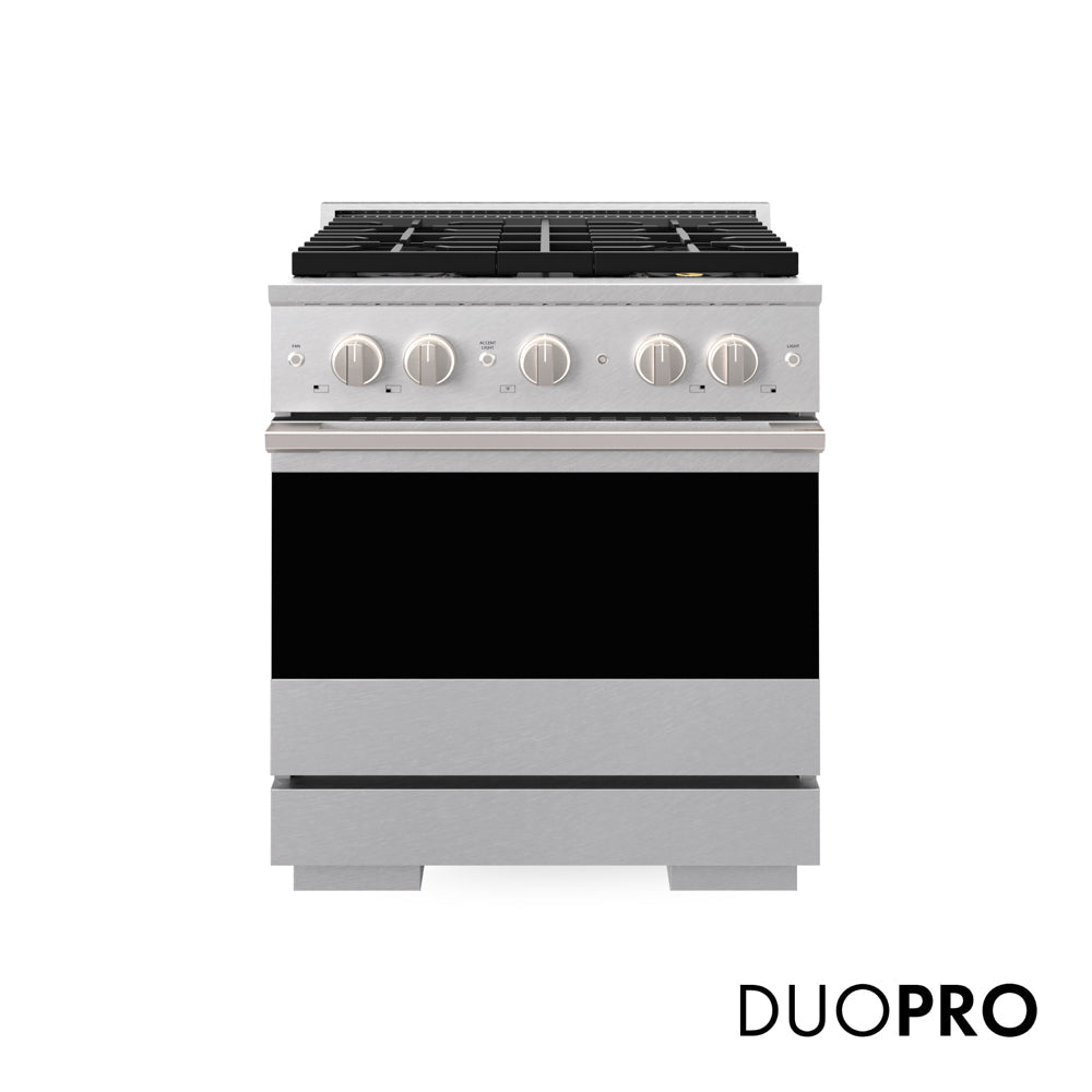 ZLINE Marino 30-inch range in satin stainless steel PMDRS-30