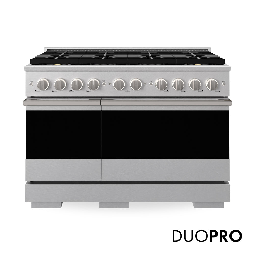 ZLINE Marino 48-inch range in satin stainless steel PMDRS-48