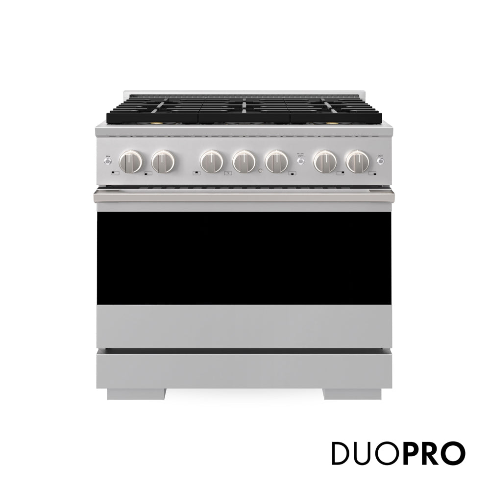 ZLINE Marino 36-inch range in stainless steel PMGR36