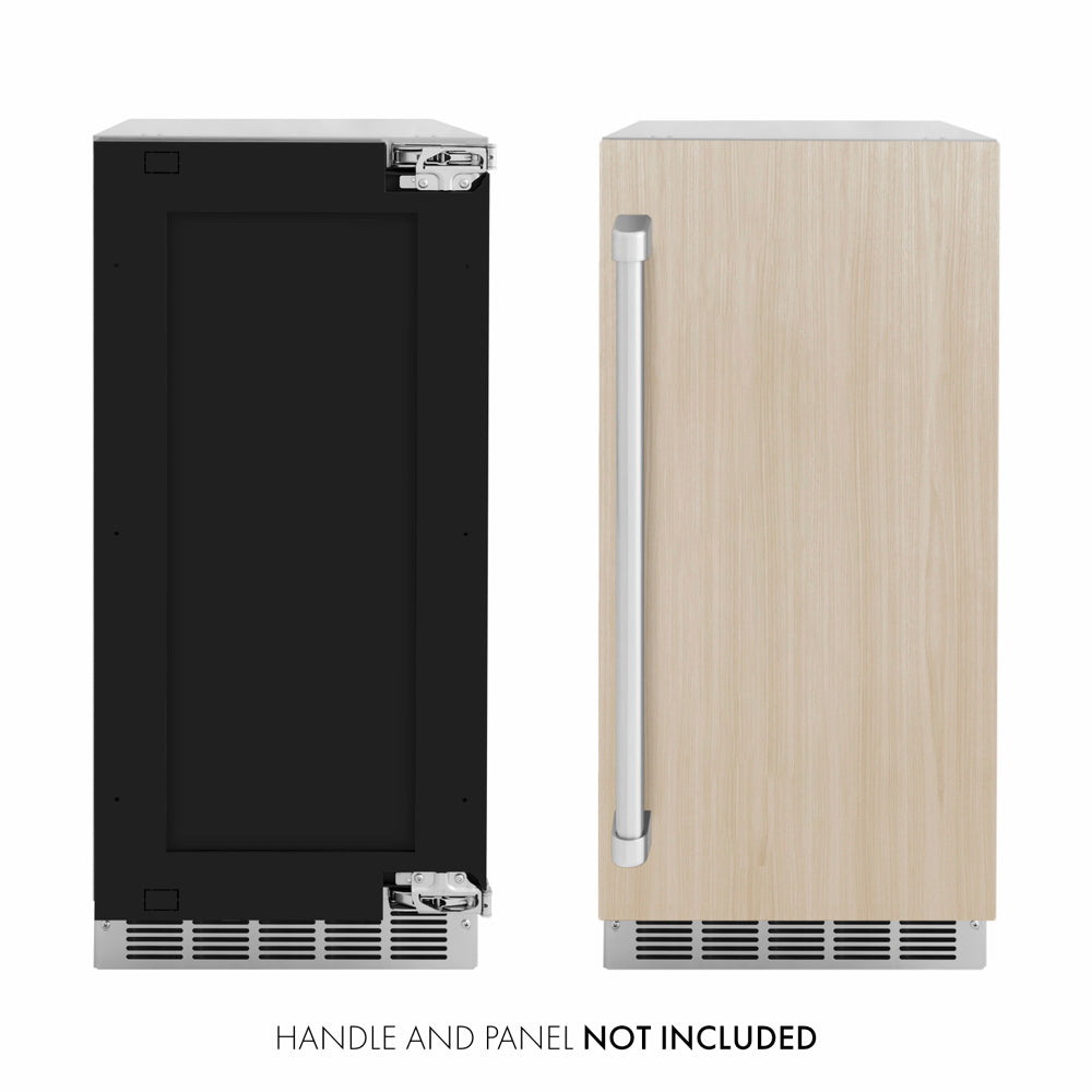 ZLINE Touchstone 15-inch ice maker, panel ready INGDP-15