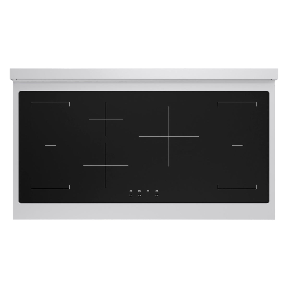 ZLINE Autograph Edition Paramount 48-inch range in stainless steel and polished gold accents SINRZ-48-G, from above