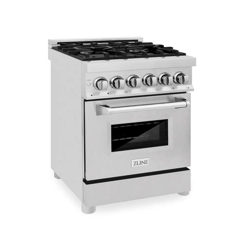 ZLINE Legacy 24-inch range in stainless steel with satin stainless steel door RA-SN-24