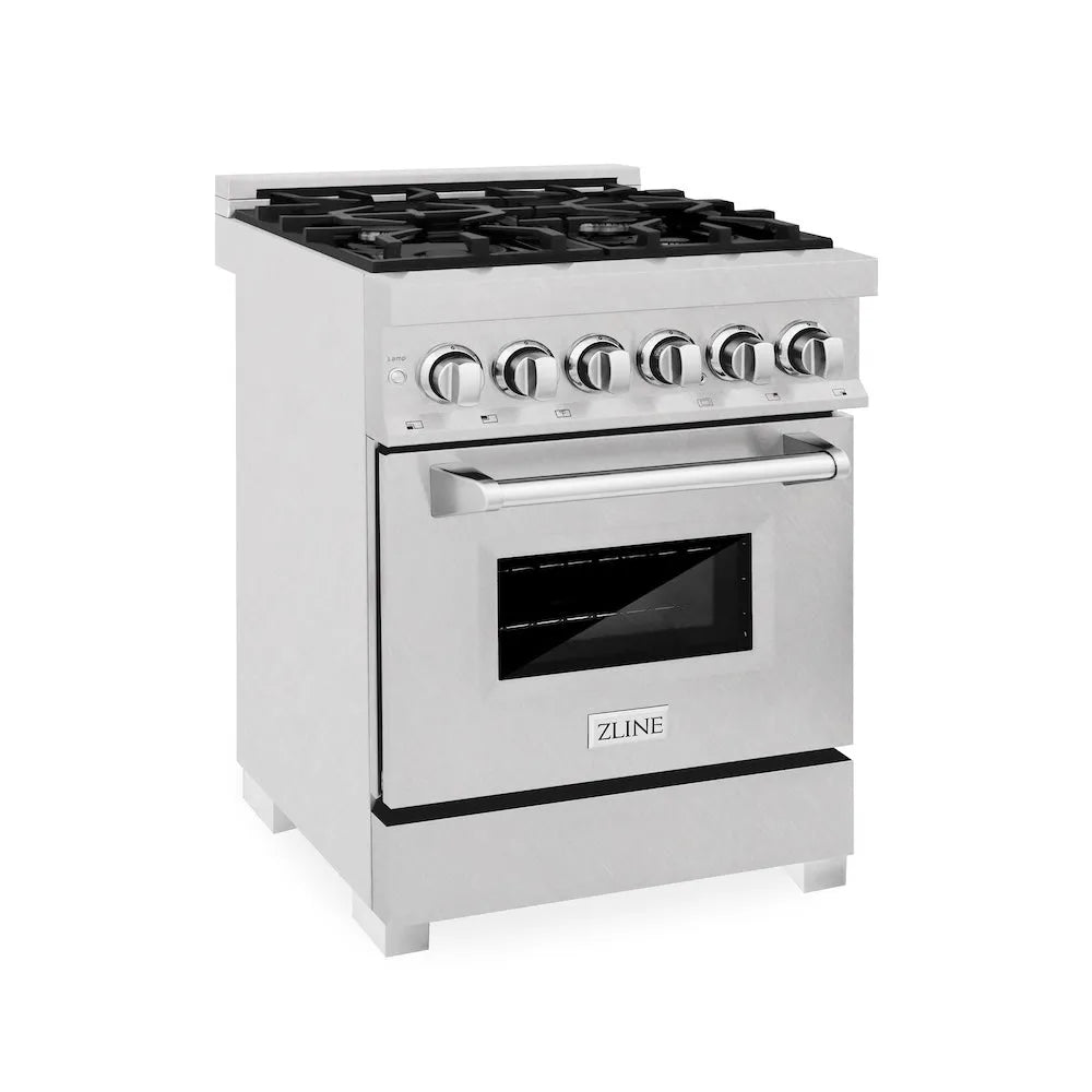 ZLINE Legacy 24-inch range in satin stainless steel RAS-SN-24