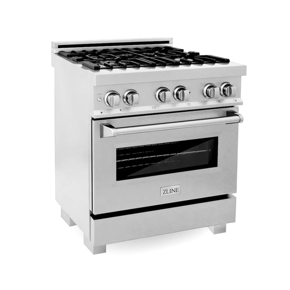 ZLINE Legacy 30-inch range in satin stainless steel RAS-SN-30