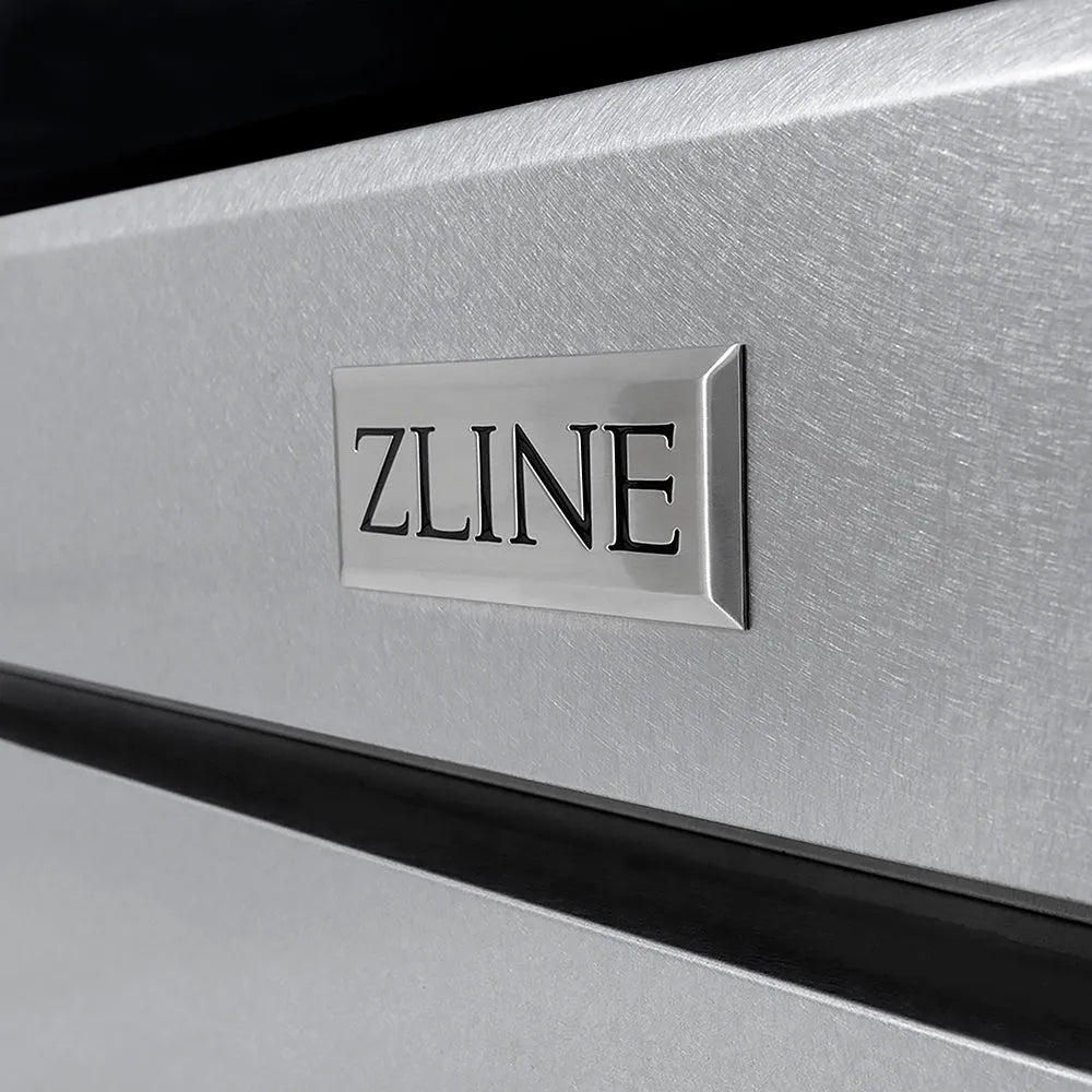 ZLINE Paramount 30-inch range in satin stainless steel PSGRS-30, from above