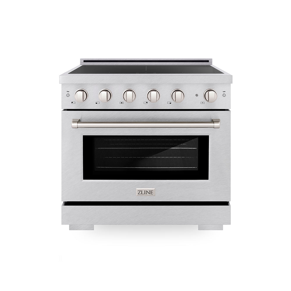 ZLINE Paramount 36-inch range in satin stainless steel SINRS-36