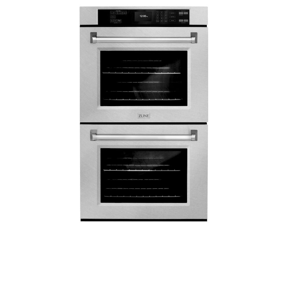 ZLINE Professional 30-inch wall oven in satin stainless steel WADS-30, front view