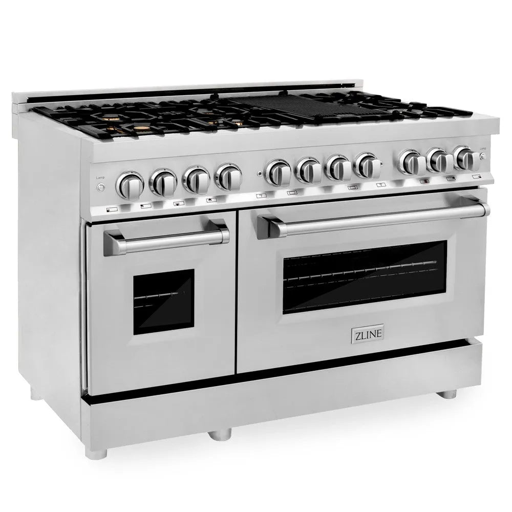 ZLINE Legacy 48-inch range in stainless steel RA-BR-48