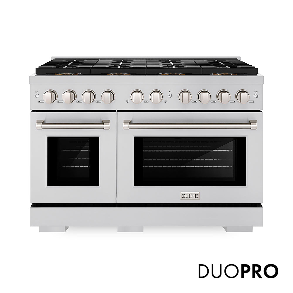 ZLINE Paramount 48-inch range in stainless steel PSDR48