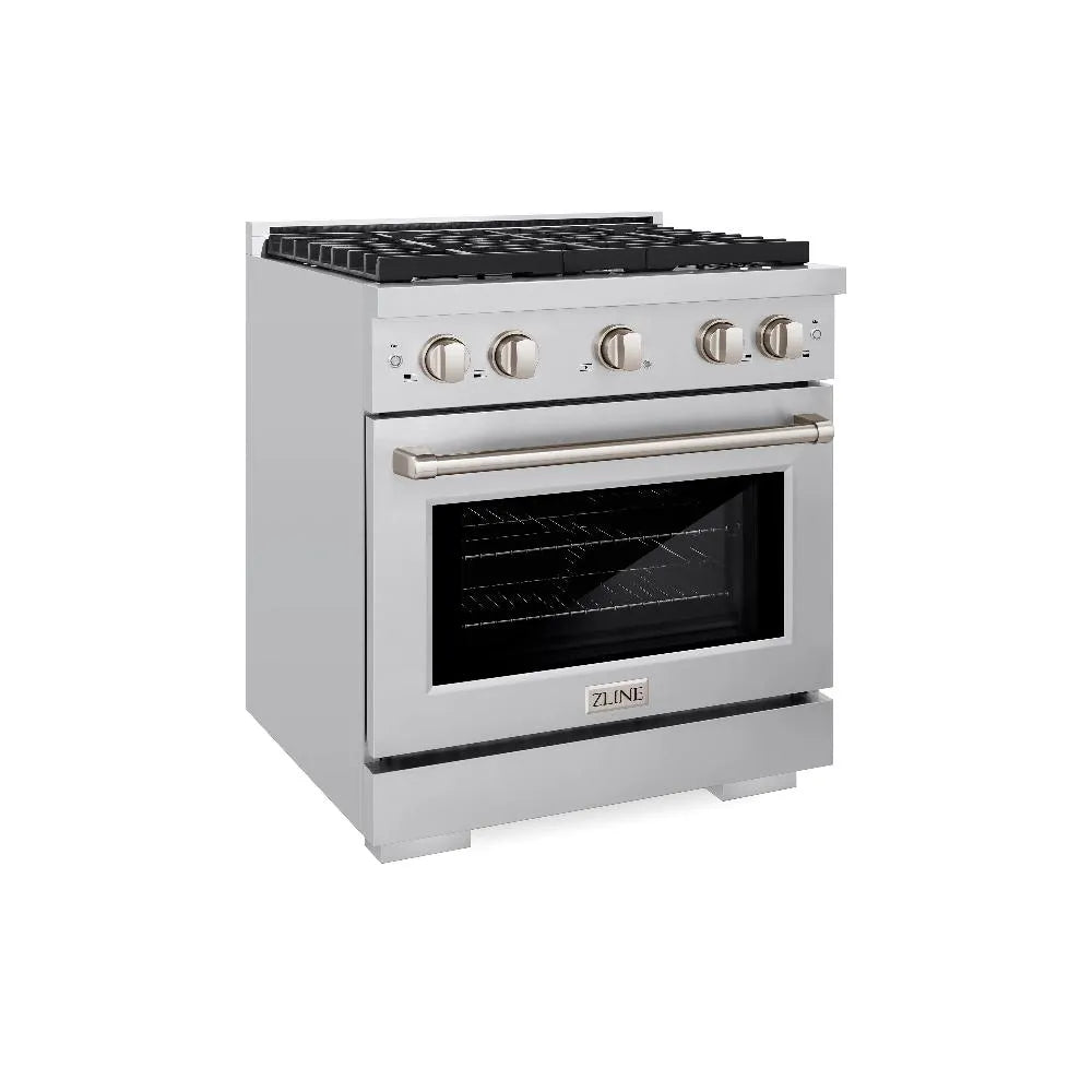 ZLINE Paramount 30-inch range in stainless steel SDR-BR-30
