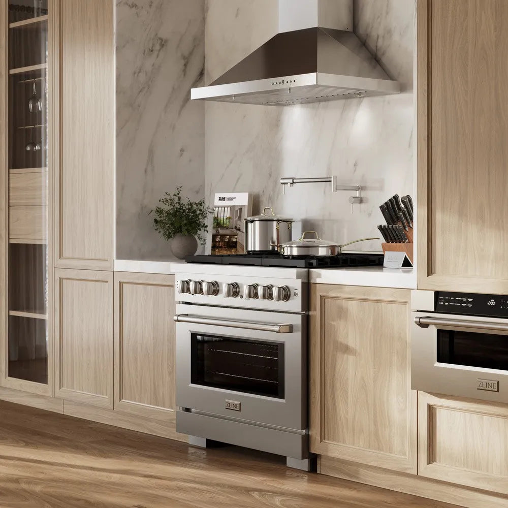 ZLINE Paramount 36-inch range in stainless steel SDR36, view 2