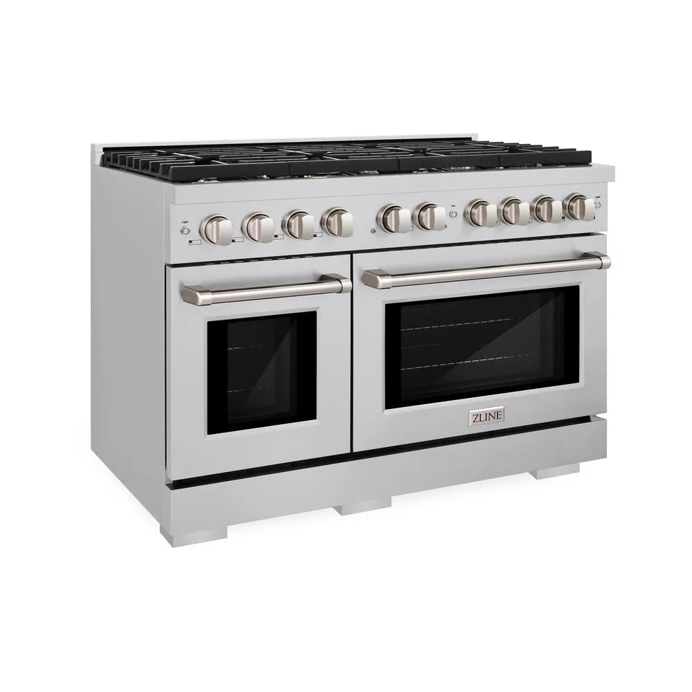 ZLINE Paramount 48-inch range in stainless steel SDR48