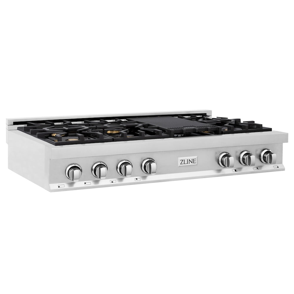 ZLINE Legacy 48-inch rangetop in stainless steel RT-BR-48