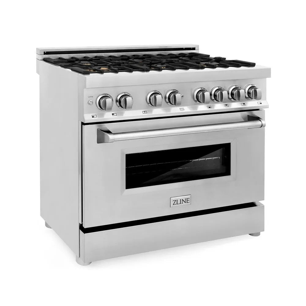 ZLINE Legacy 36-inch range in stainless steel RA-BR-36