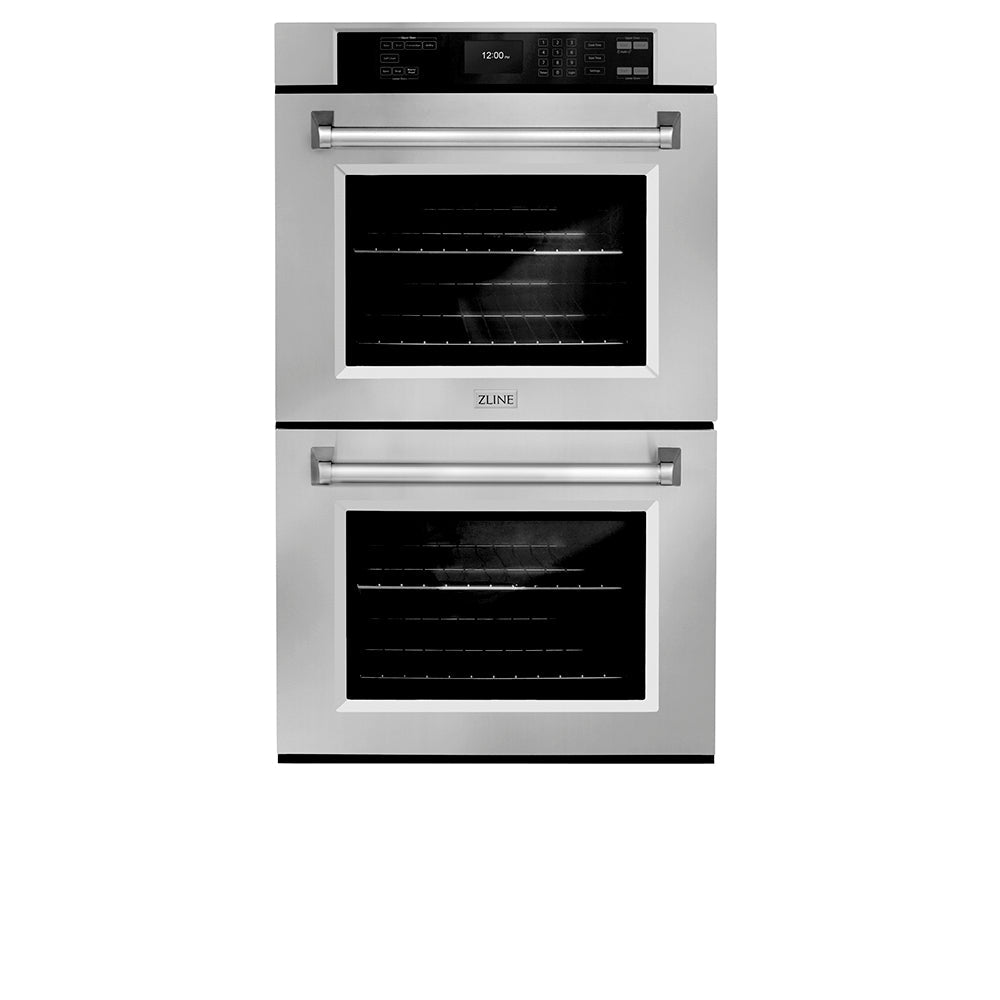 ZLINE Professional 30-inch wall oven in stainless steel WAD-30, front view