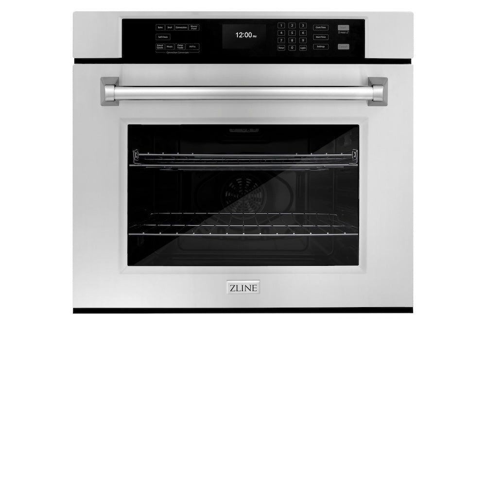 ZLINE Professional 30-inch wall oven in stainless steel WAS-30, view 3