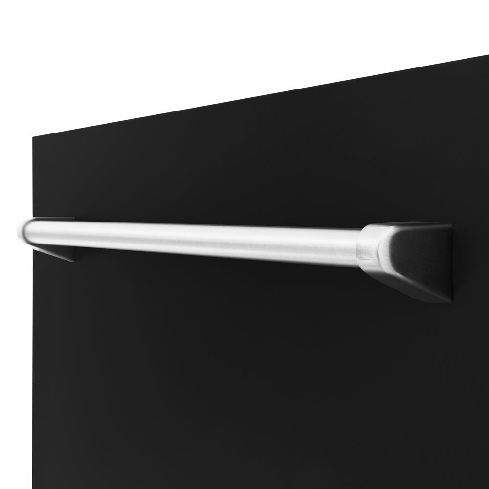 ZLINE Tallac 24-inch dishwasher in black matte DWV-BLM-24, detail