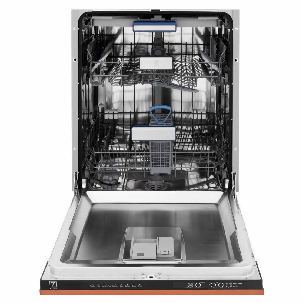 ZLINE Tallac 24-inch dishwasher in copper DWV-C-24, front view