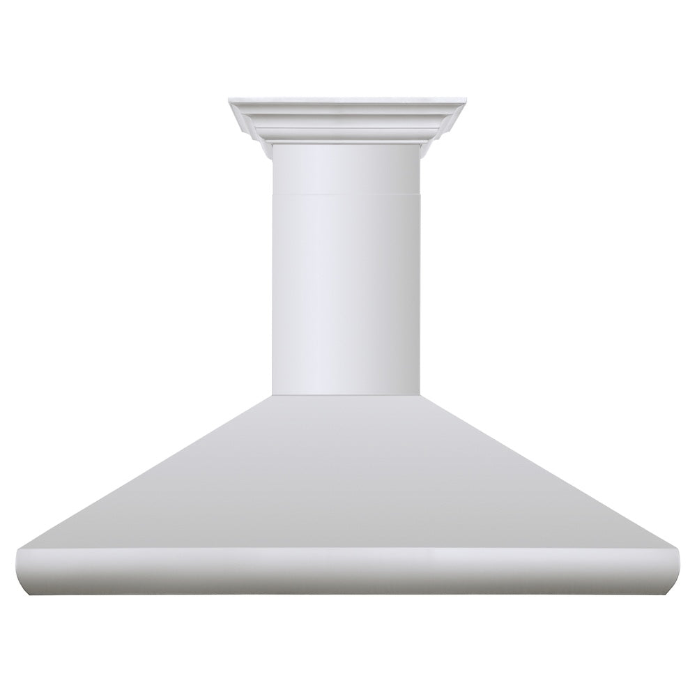 ZLINE Professional 48-inch range hood in stainless steel 587CRN-48, front view