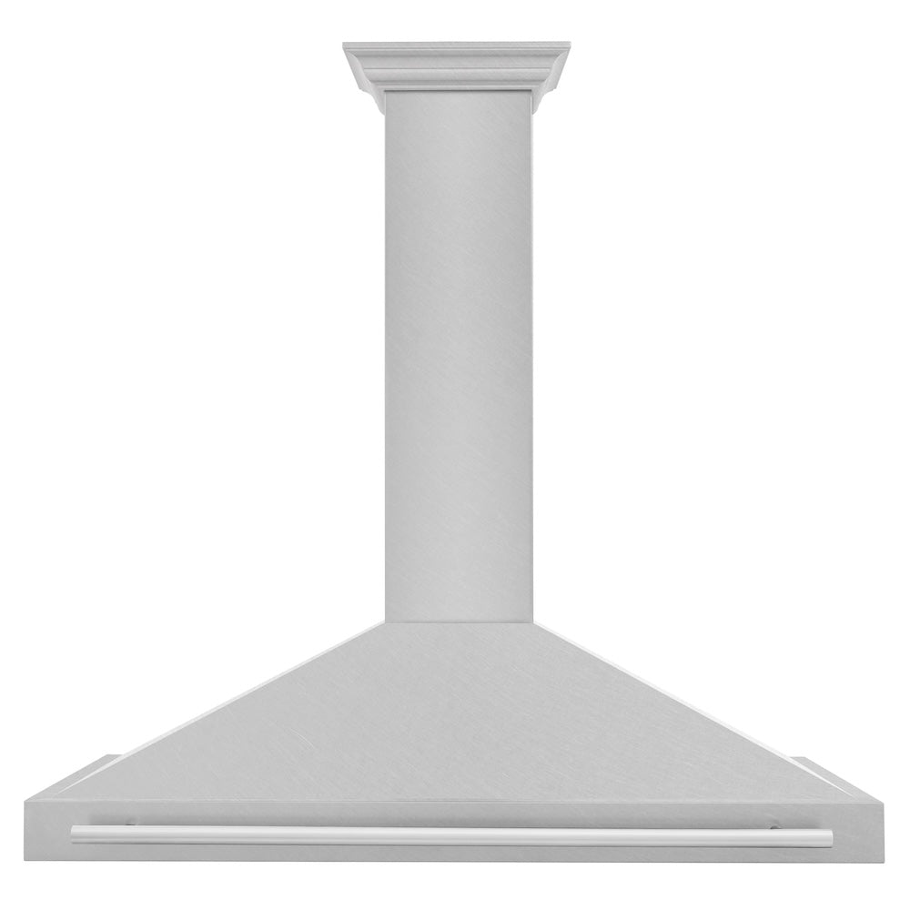 ZLINE 48-inch range hood in satin stainless steel KB4SNX-48, front view
