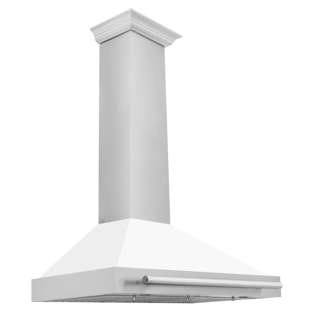 ZLINE 36-inch range hood in white matte KB4STX-WM-36