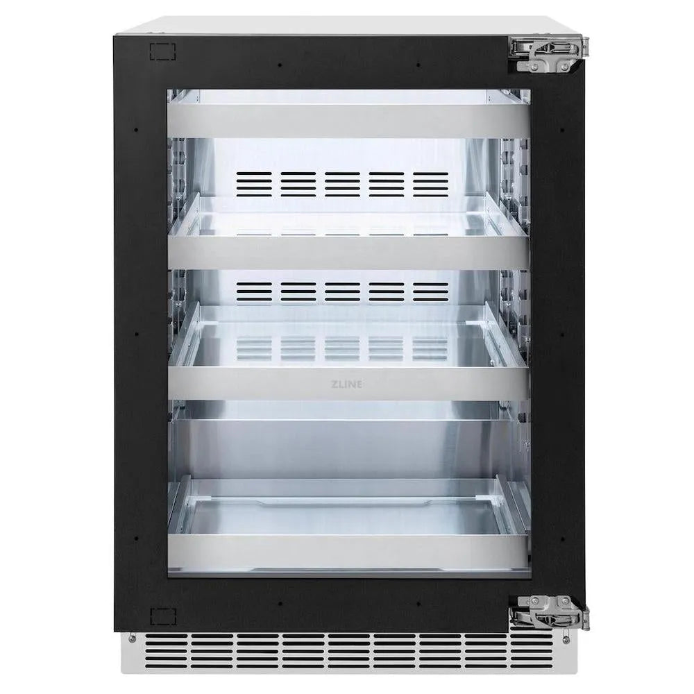 ZLINE Touchstone 24-inch beverage fridge, panel ready RBSPO-24