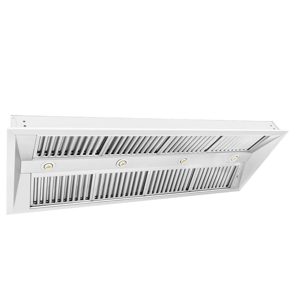 ZLINE 58-inch range hood in stainless steel 721-58, view 3