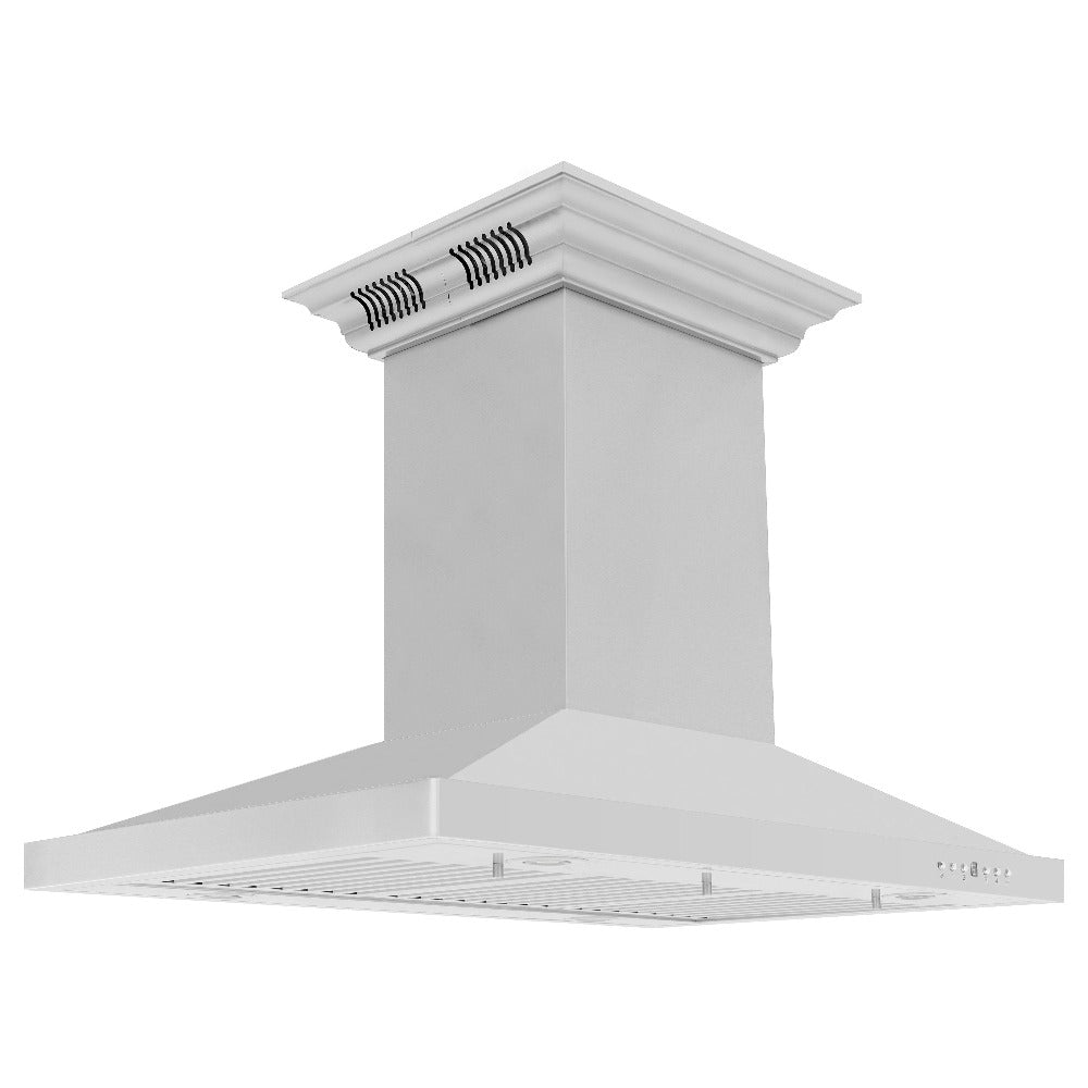 ZLINE CrownSound 48-inch range hood in stainless steel GL2ICRN-BT-48, view 7