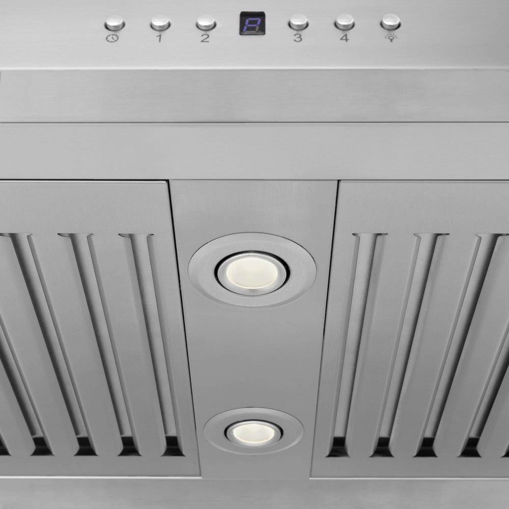 ZLINE Convertible Vent 36-inch range hood in stainless steel GL5I-36, detail